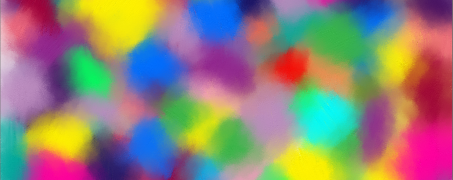 decorative color blobs
